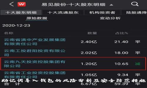 助记词导入钱包的风险分析及安全防范措施