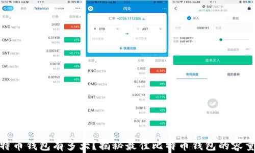 
最大的比特币钱包有多大？揭秘最佳比特币钱包的容量和安全性
